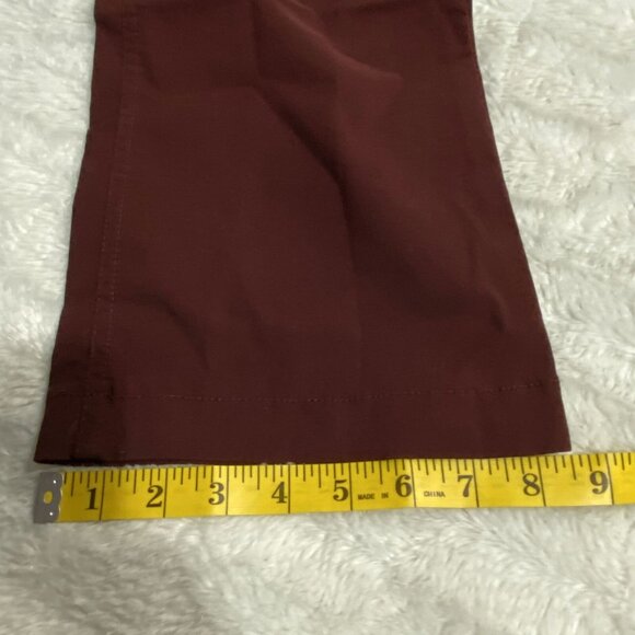 Reitmans Jeans Womens Size 9 Burgundy Polyester Stertch Bootcut Mid-Rise Pockets - Picture 11 of 12